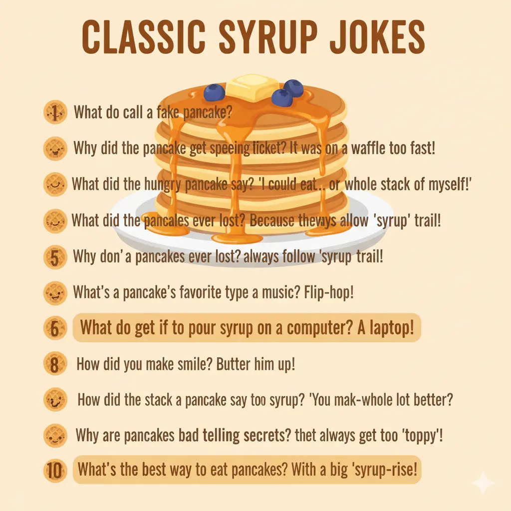 Classic Syrup Jokes