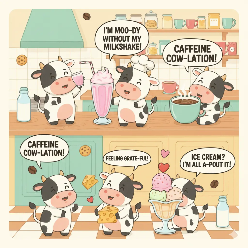 Food And Drink Cow Puns