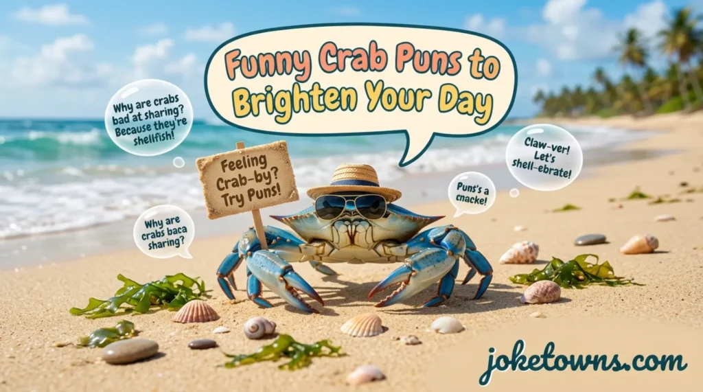 Funny Crab Puns to Brighten Your Day