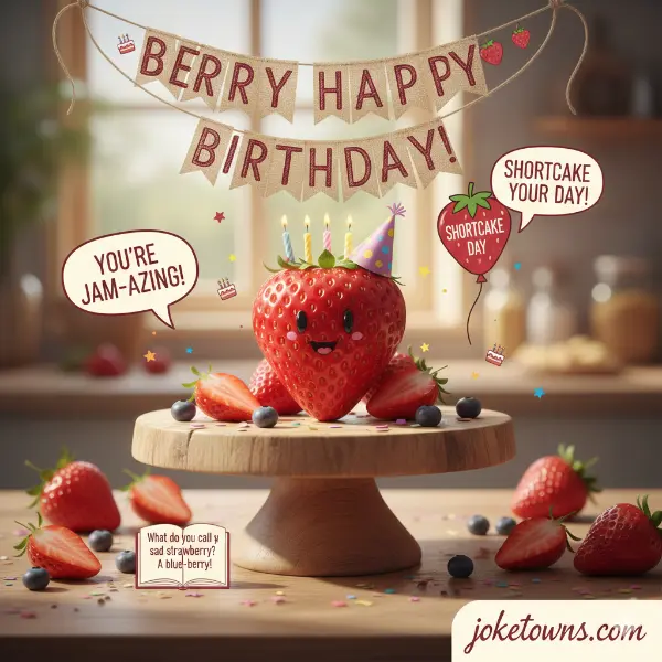 Strawberry Birthday and Celebration