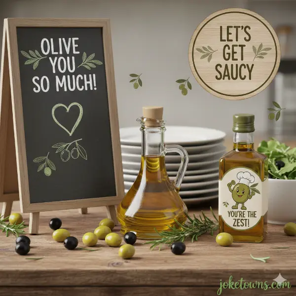 Olive Oil Puns