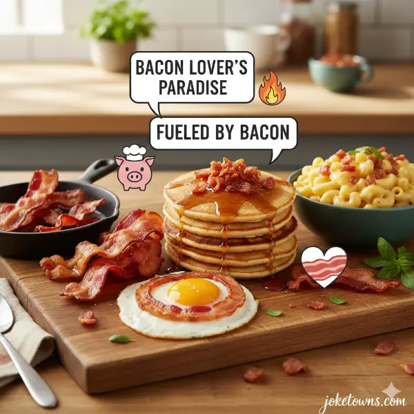 Bacon Inspired Captions