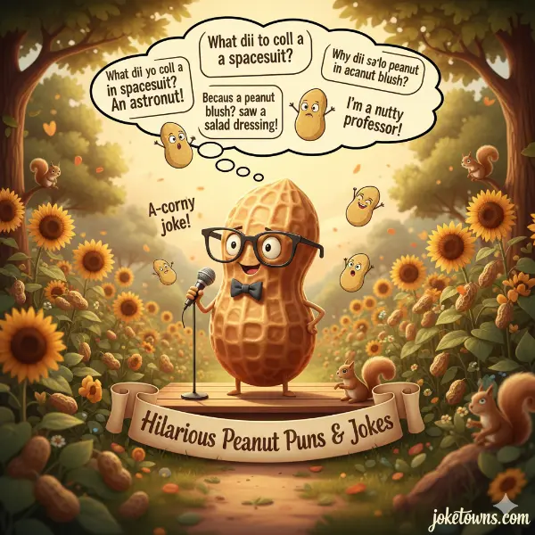 Hilarious Peanut Puns