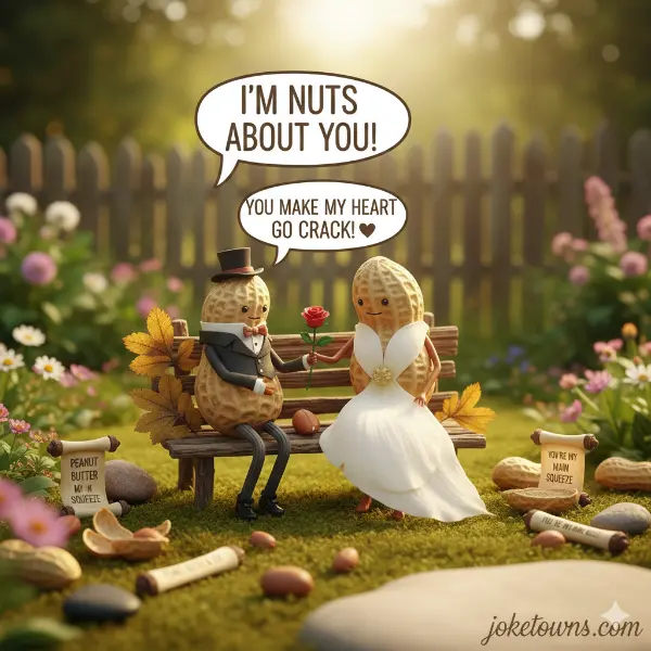 Romantic Peanut Puns