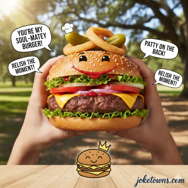 Juicy Burger Puns