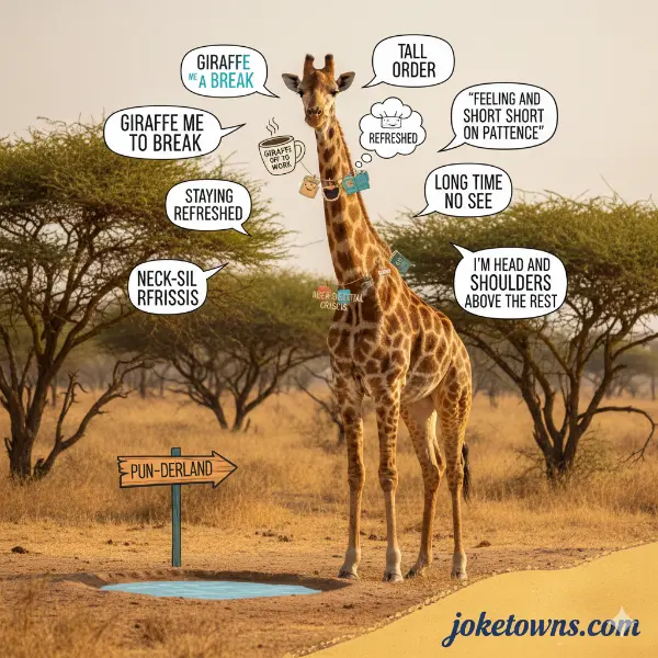 Giraffe Puns for Instagram