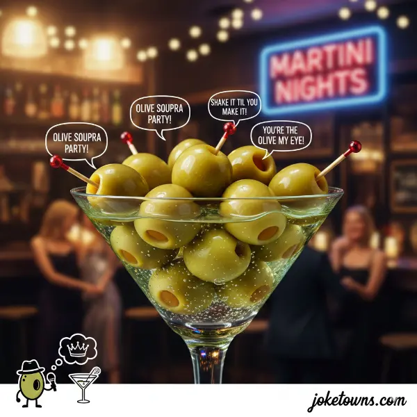 Martini Olive Puns