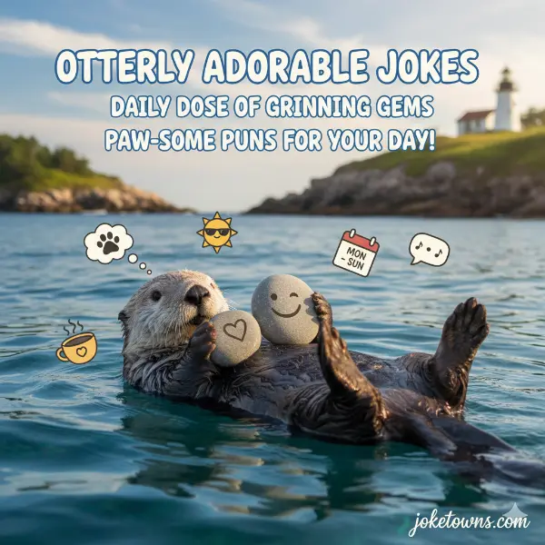 Cute Otter Puns