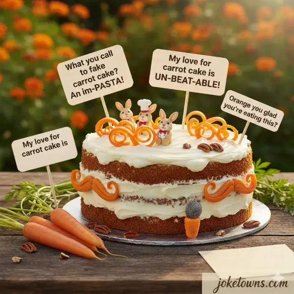 Carrot Cake Puns