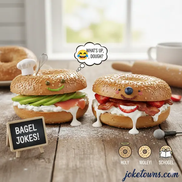Deliciously Funny Bagel Puns