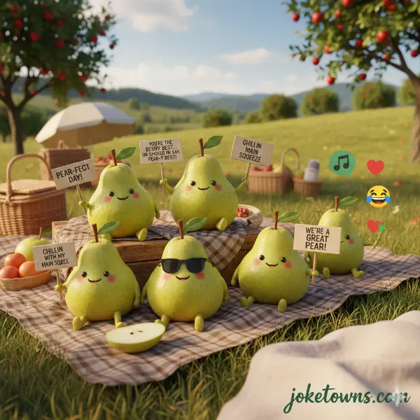 Cute Pear Puns