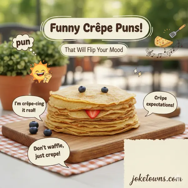 Funny Crepe Puns