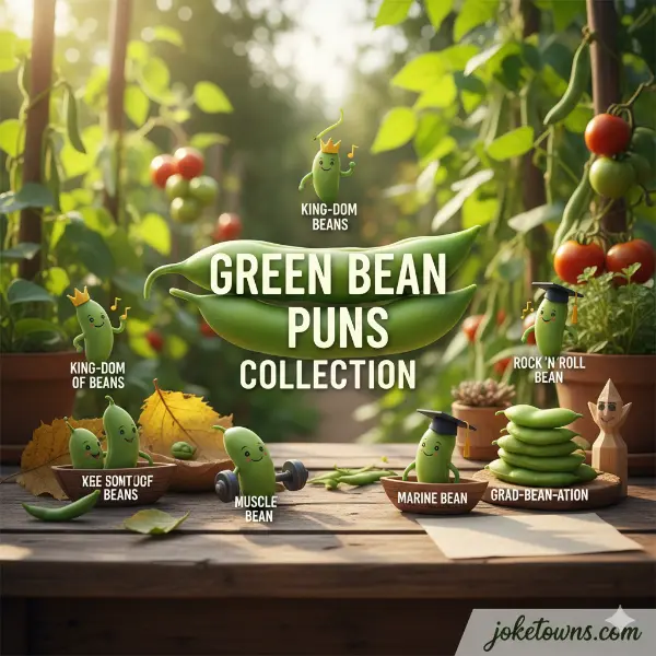 Green Bean Puns Collection