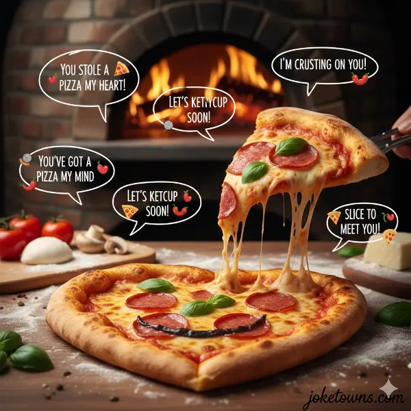 Flirty Pizza Puns