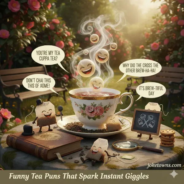 Funny Tea Puns