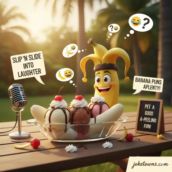 Banana Split and Peel