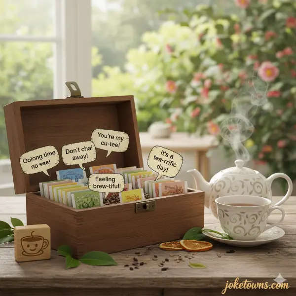 Short Tea Puns
