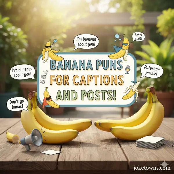 Banana Puns for Captions