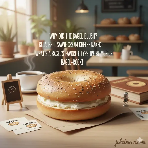 Clever Bagel One Liners