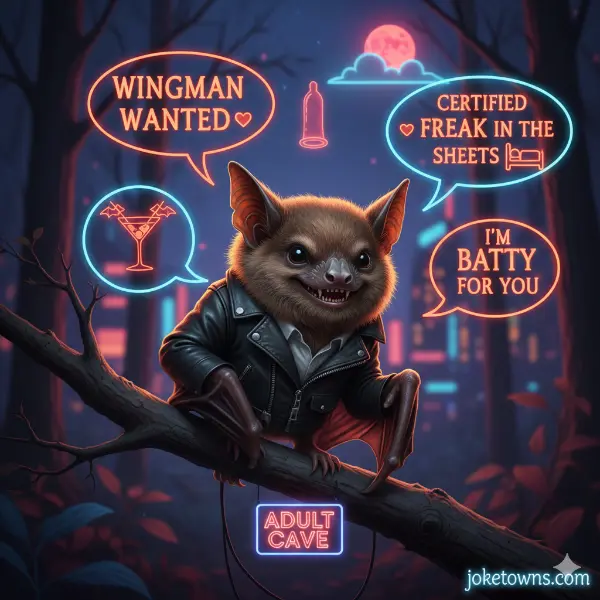 Adult Bat Puns