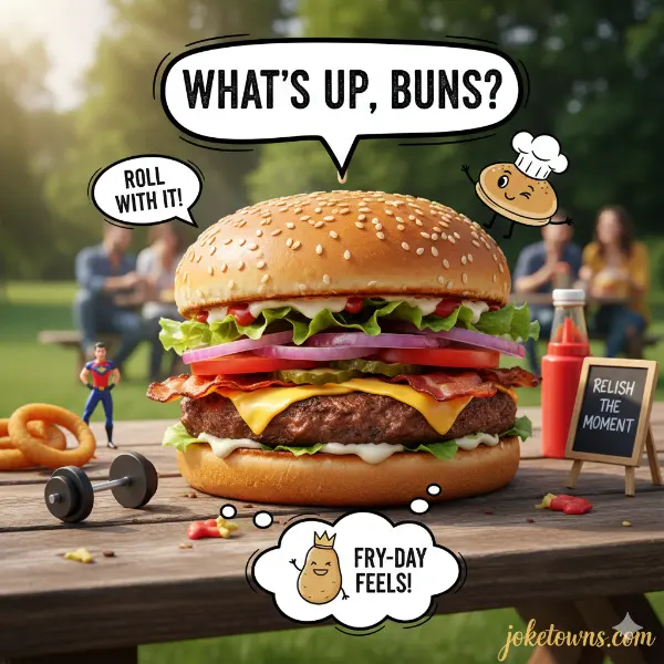 Hamburger Puns