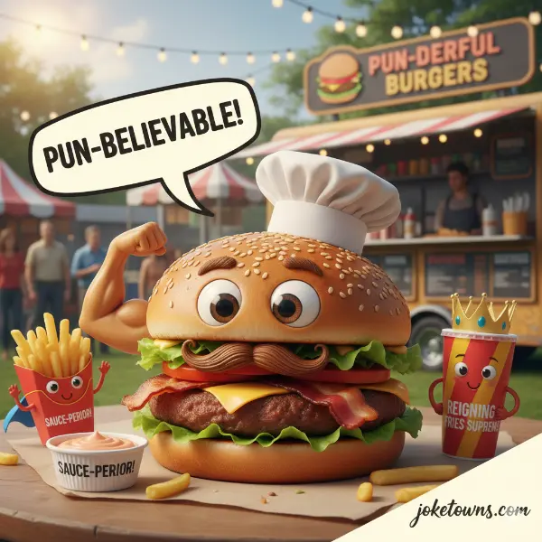 Fast Food Burger Puns