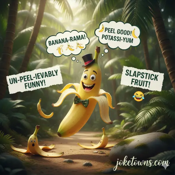 A Burst of Funny Banana