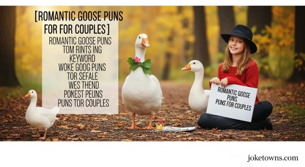 Romantic Goose Puns