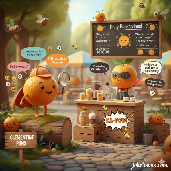 Clementine Puns