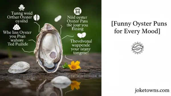 Funny Oyster Puns