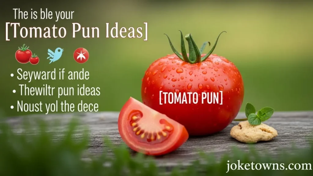 Tomato Pun Ideas