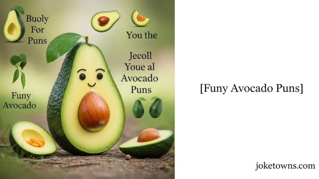 Funny Avocado Puns