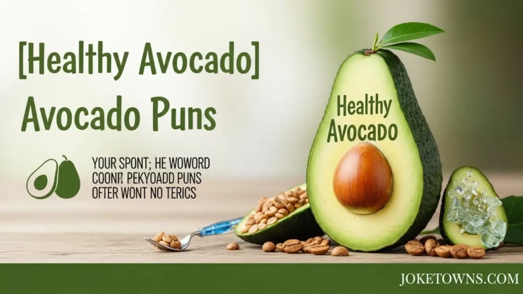 Healthy Avocado Puns