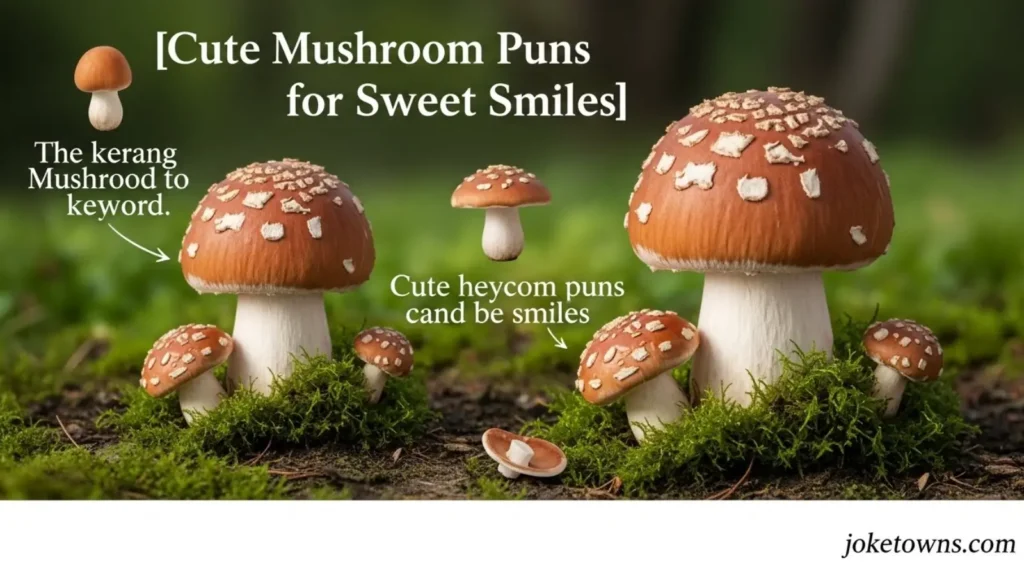 Cute Mushroom Puns