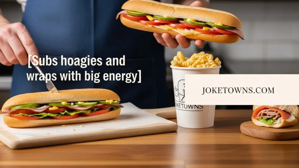 Subs hoagies and wraps