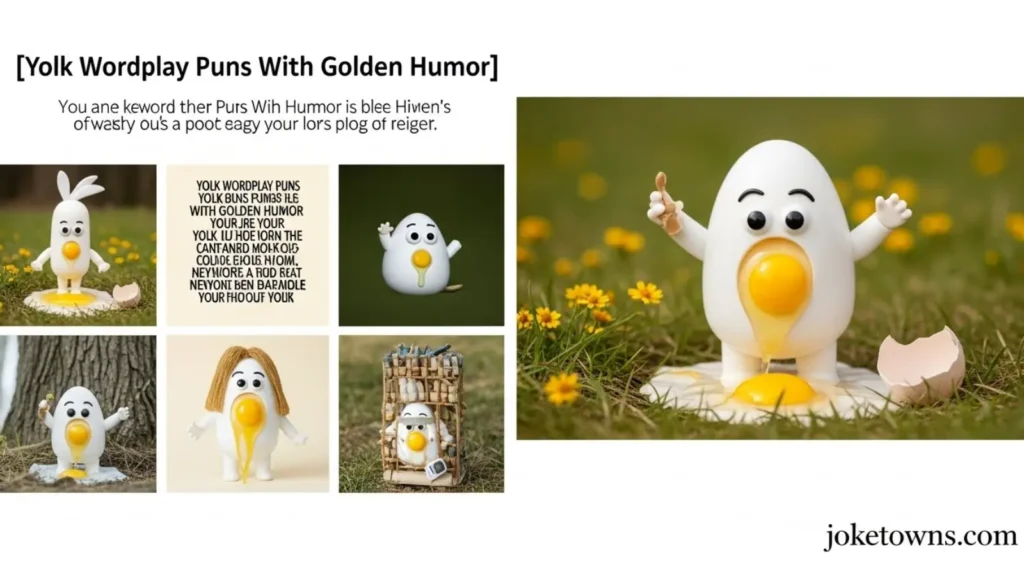 Yolk Wordplay Puns