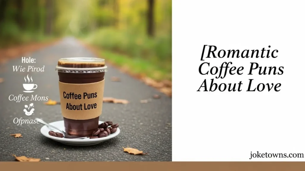Romantic Coffee Puns