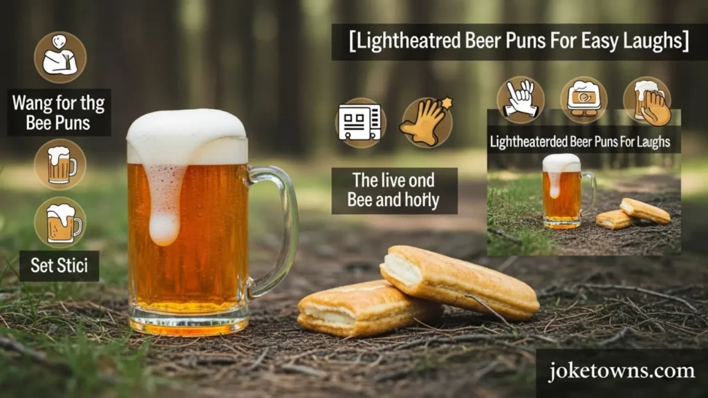 Lighthearted Beer Puns