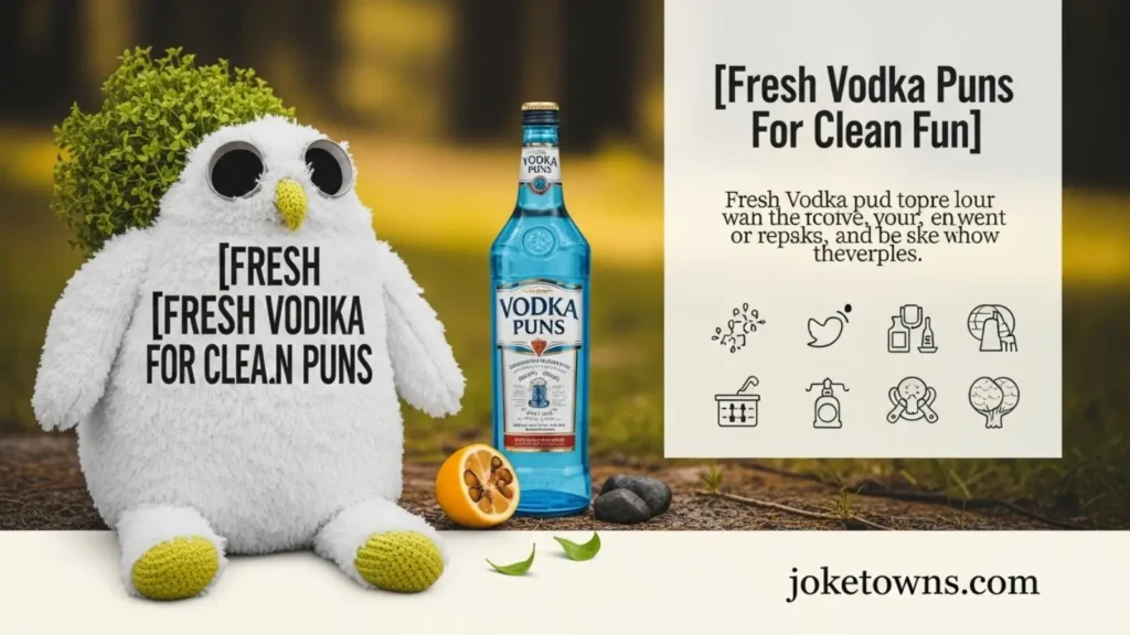 Fresh Vodka Puns