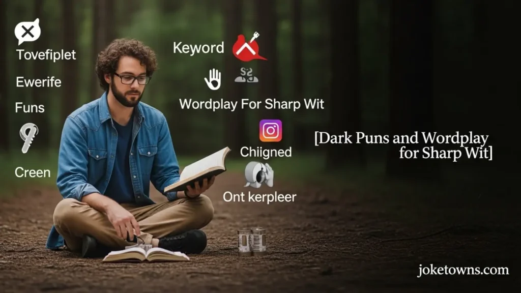 Dark Puns and Wordplay