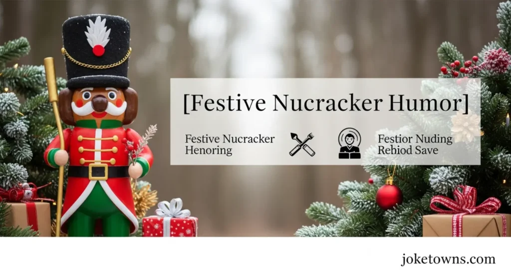 Festive Nutcracker Humor