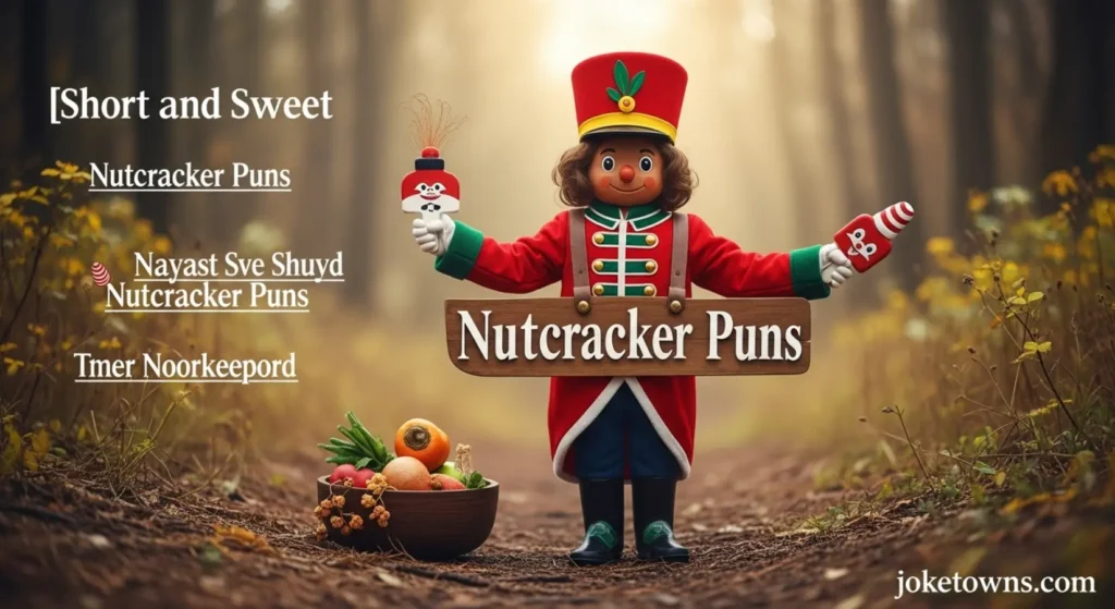 Short and Sweet Nutcracker Puns
