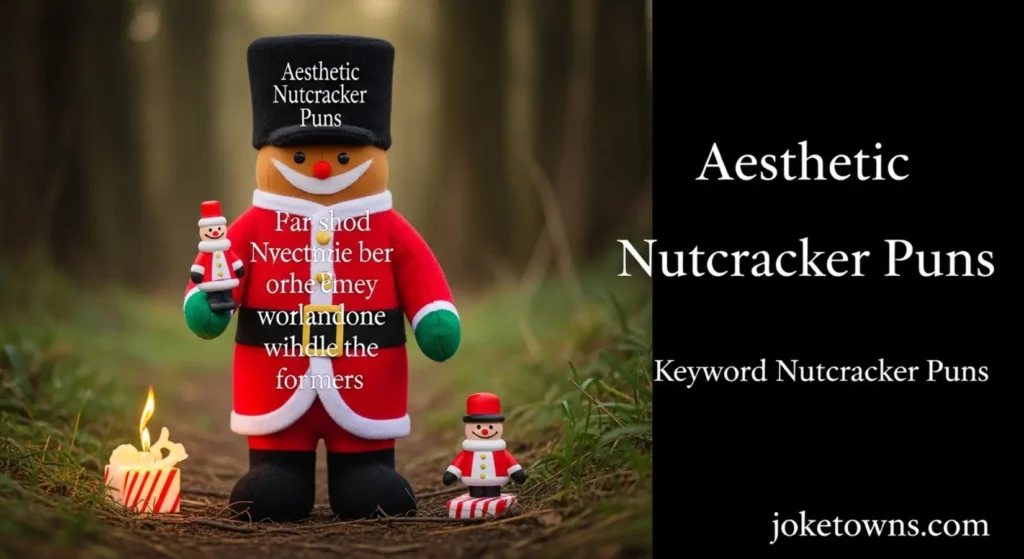 Aesthetic Nutcracker Puns