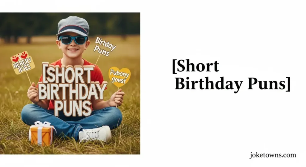 Short Birthday Puns