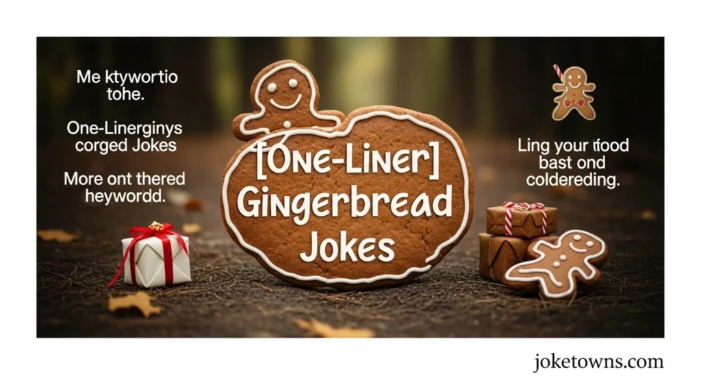 One-Liner Gingerbread Jokes