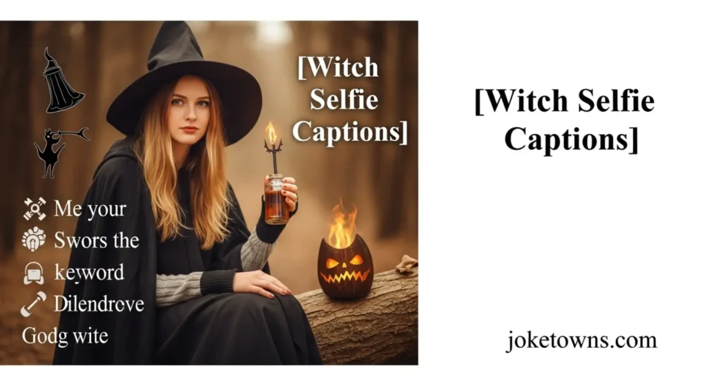 Witch Selfie Captions