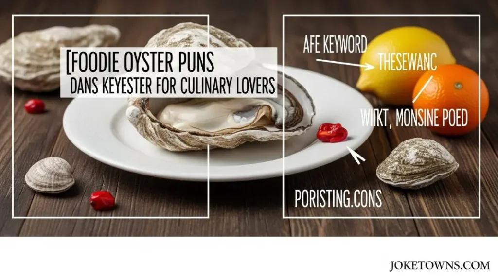 Foodie Oyster Puns