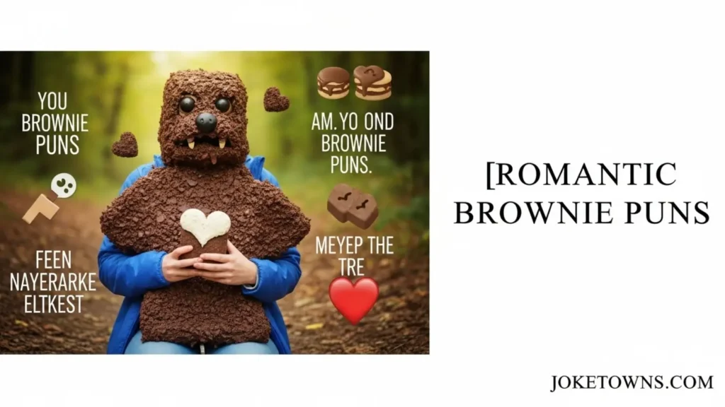 Romantic Brownie Puns