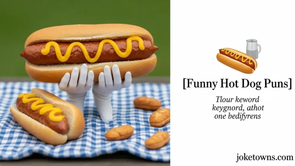 Funny Hot Dog Puns