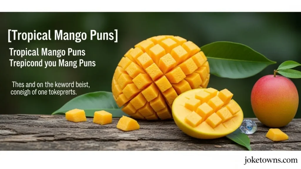 Tropical Mango Puns